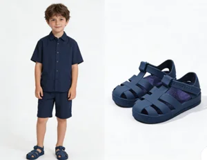 Babyhappy Wholesale Mix Sizes Colorful Durable Flat PVC Soles Shoes  Kids Waterproof Beach Jelly Sandals