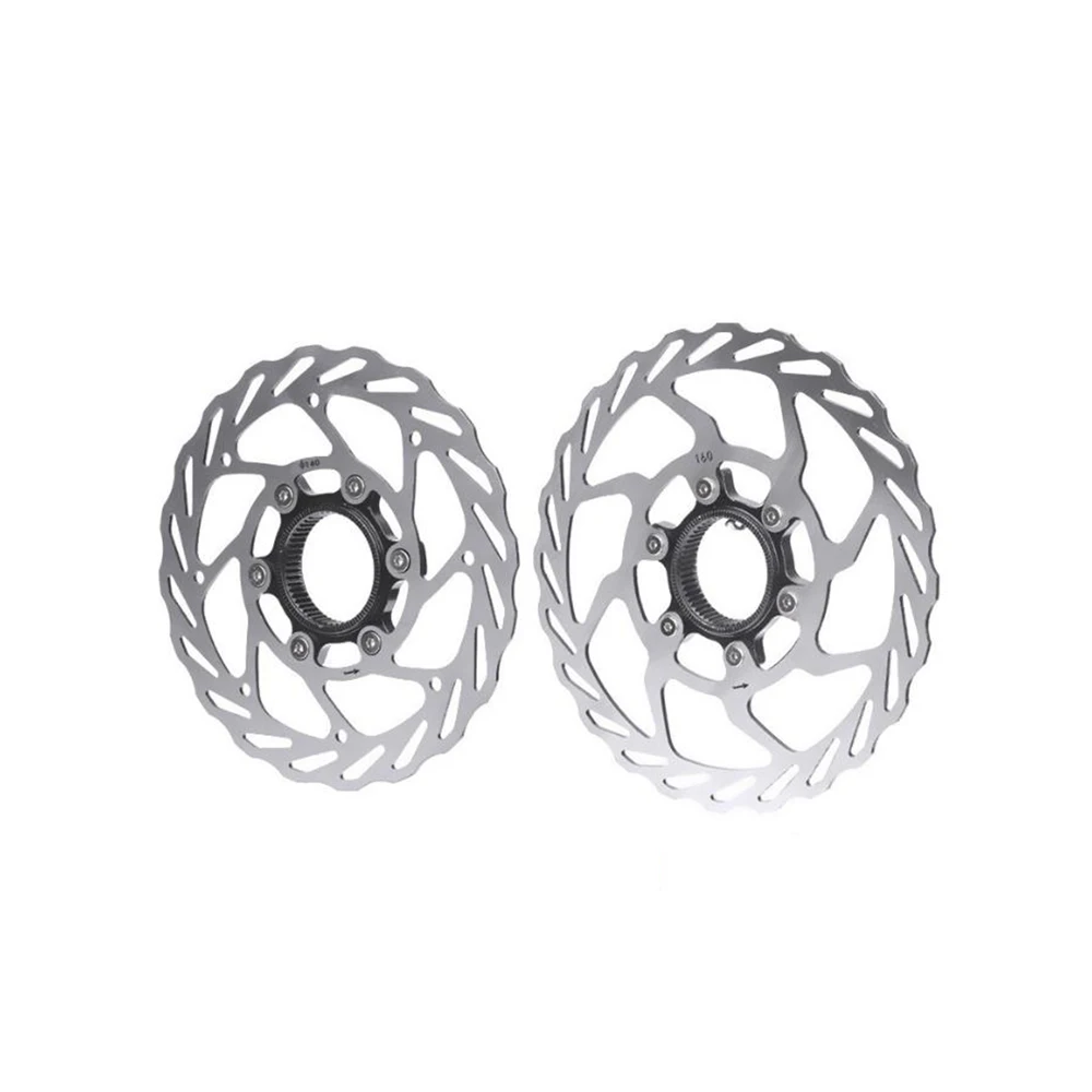 Bicycle Center Lock Disc Brake 140/160/180mm Lightweight Good Heat Dissipation Mtb Bike