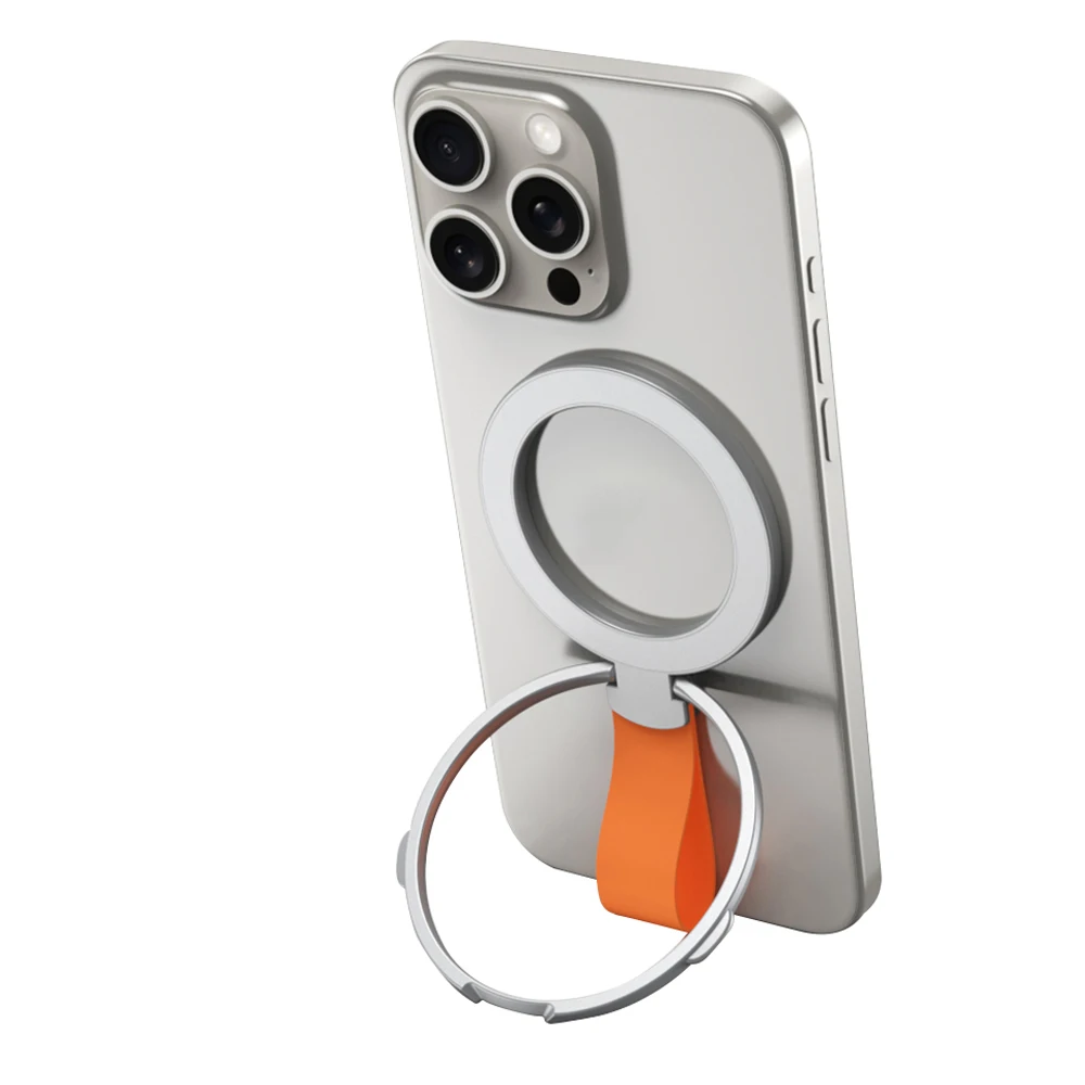 Super Power N52 Foldable 180 Rotation Phone Ring Holder With Magnetic Phone Mount Metal Ring Finger Kickstand Cell Phone