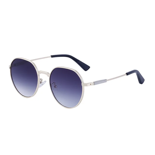 GWTNN OEM Gafas De Sol Retro Redonda 2023 Metal Frame Round Metal Sunglasses