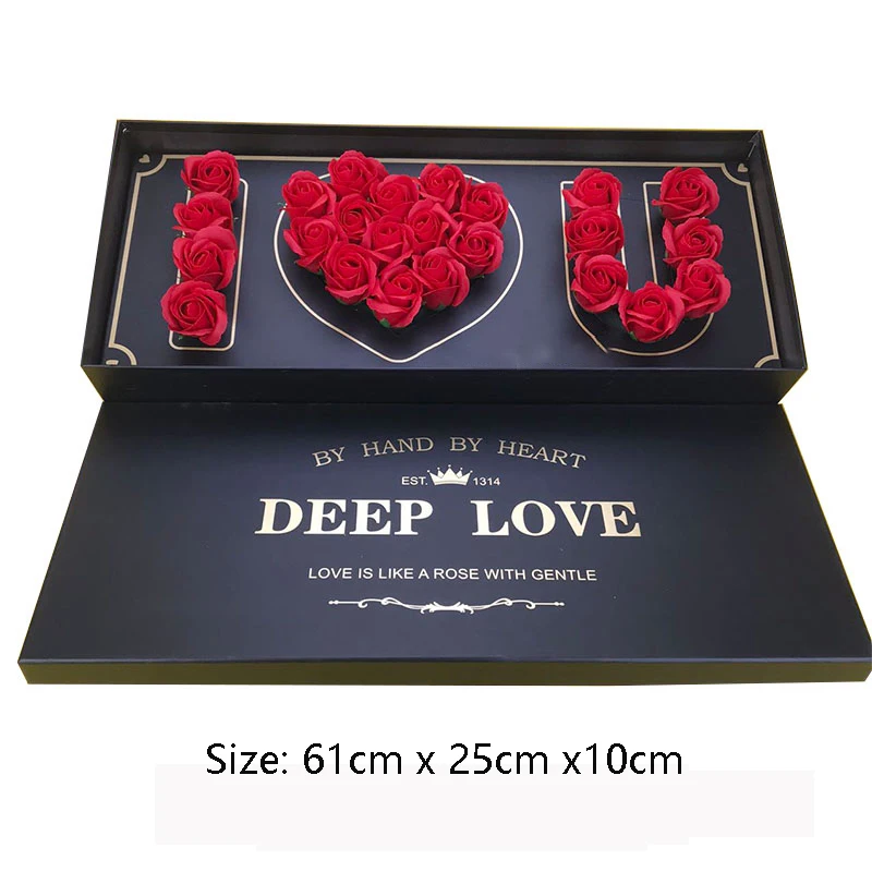 Hot Sale Luxury Wedding Packaging Paper Boxes Mom Day Valentines Day I