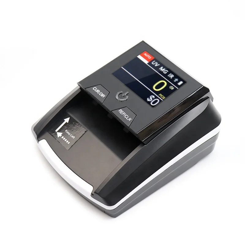 AL-136T Printing Bill Checker Currency Money Counterfeit Banknote Detector EURO USD  Fake UV Count Machine