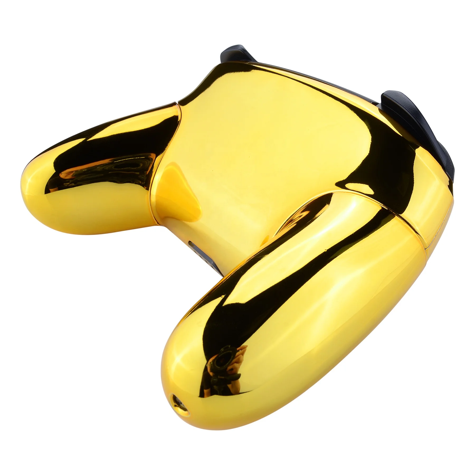 Custom Replacement Gold Switch Pro Controller Shell Front Back Housing Shell Grip Controller Cases for Nintendo Switch Pro