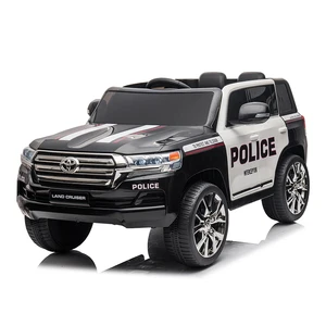 12v Ride on Car Police for Kids Battery Powered Electric Vehicle Truck With Remote Control