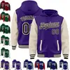 Purple and Creamcream Black