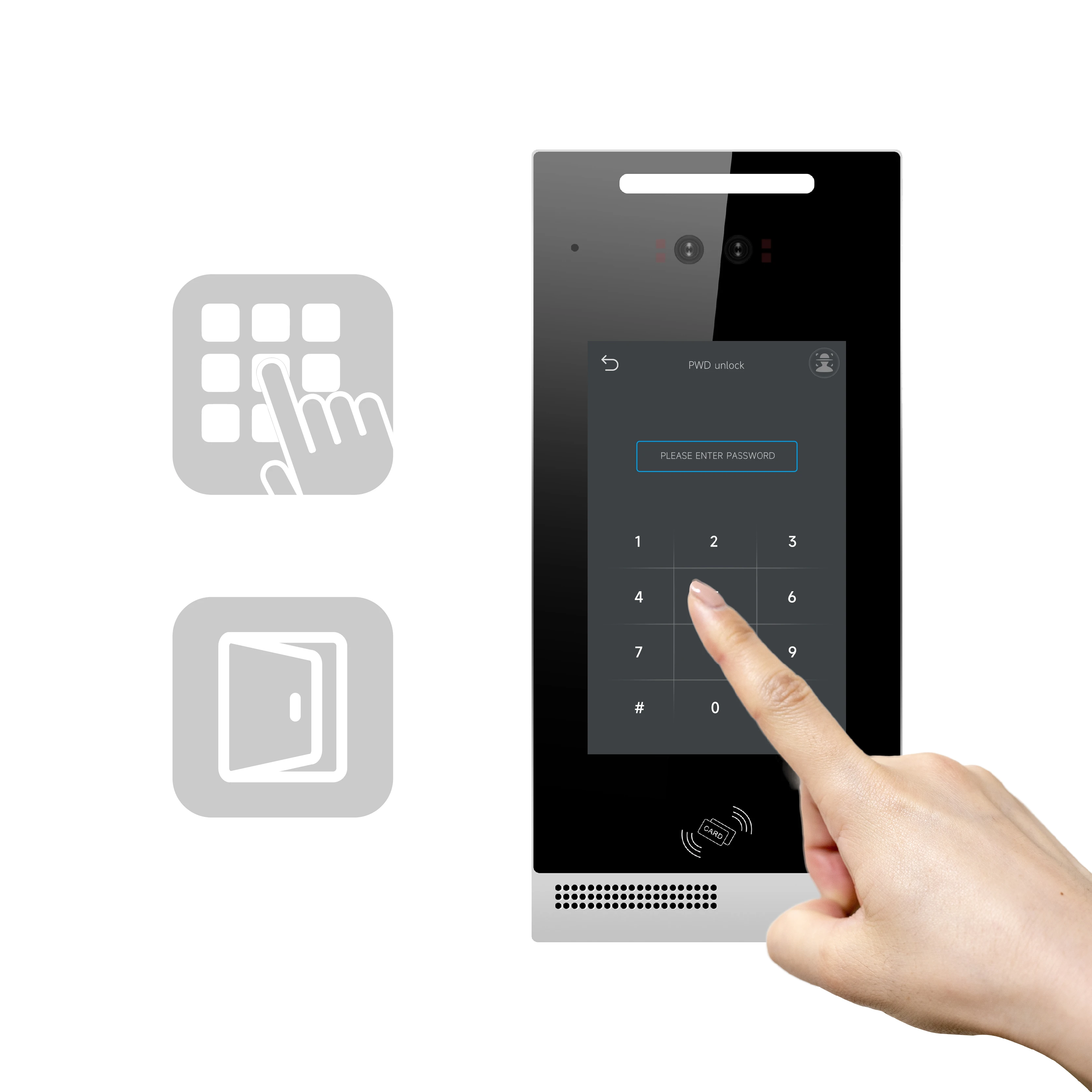 Intercom Ring Security For Apartments Smart Waterproof Ring Video