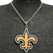 NFL Steeler Necklace Pendant Hip Hop Hip Hop Popular Jewelry Alloy Necklace Wholesale