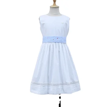 Customized Favourable Price Sleeveless A-Line New Children Cotton Dresses