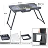 Rectangular tea brewing barbecue table