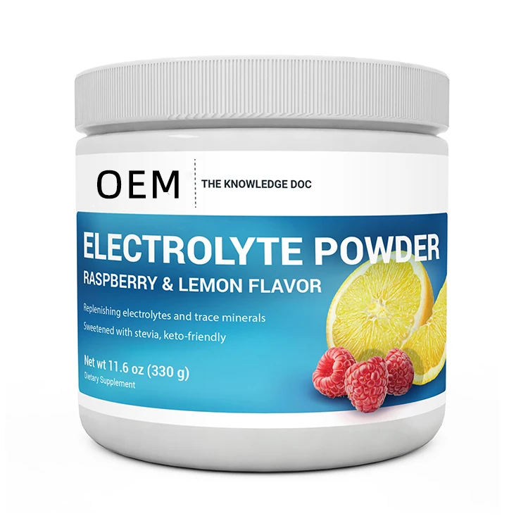 Keto Electrolytes Powder Hydration Electrolyte Supplement Boost Energy Pre Workout Drinks Private Label Electrolyte Drink Powder