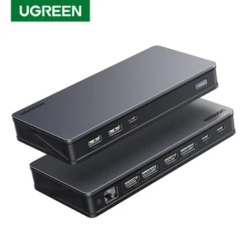 UGREEN 9 in 1 USB C Docking Station for MacBook - Dual 4K 60Hz