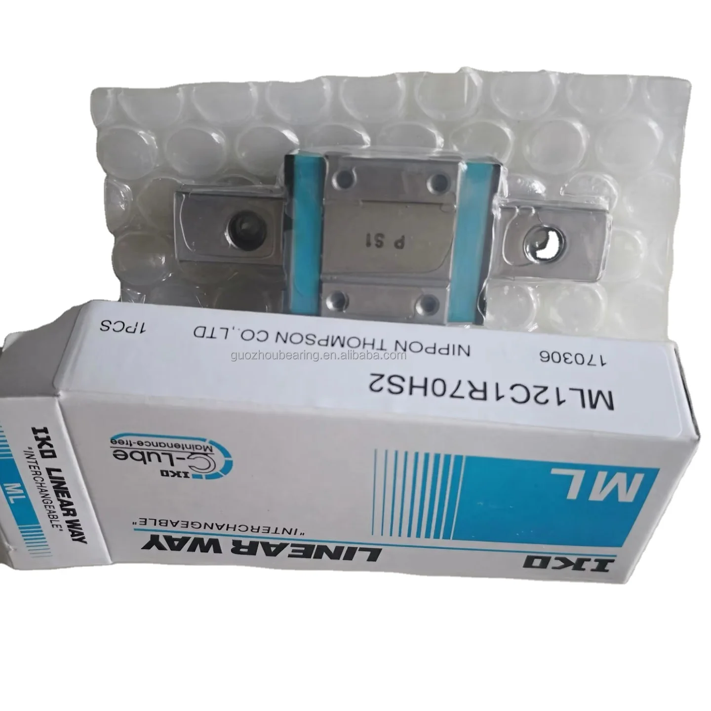 Original IKO Linear GuideWay Linear Guide Bearing ML12 ML12C1HS2 ML12C1R70HS2 Linear Guide Block