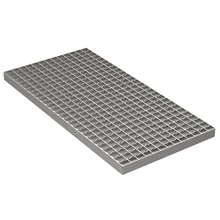 low price walkway steel grating sidewalk metal grating Platform floor Steel Grating Galvanized