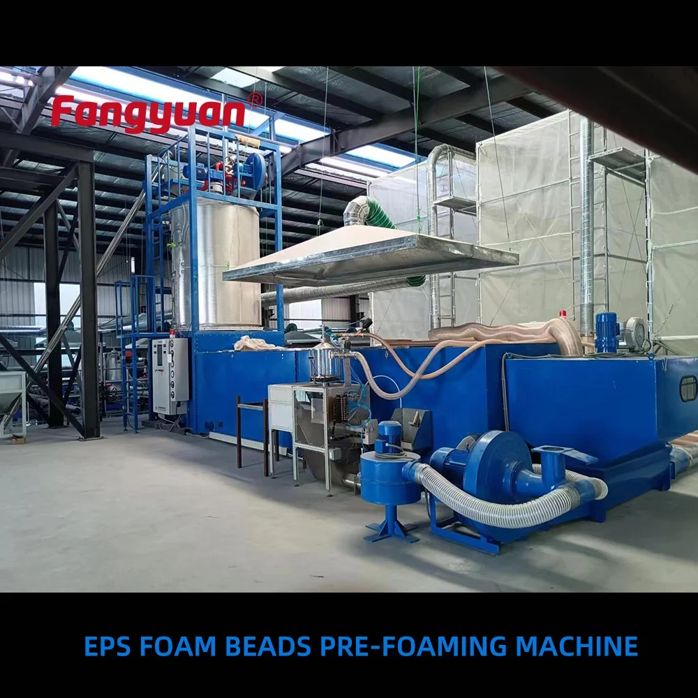 Fangyuan Fully-automaitc Eps Pre-expander Styrofoam Balls Expandable Polystyrene Foam Beads Making Machine