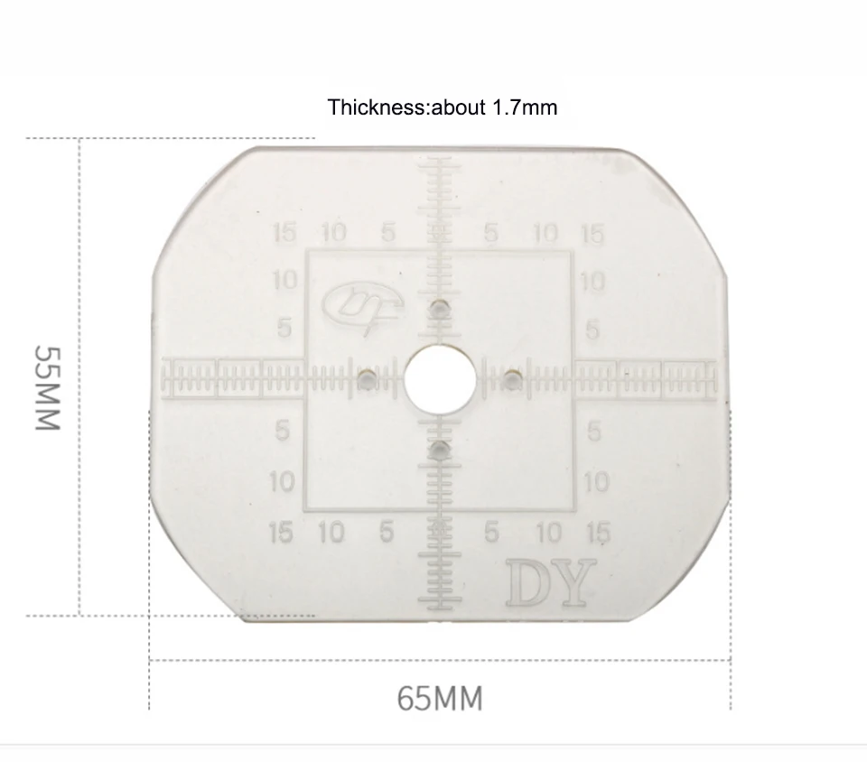 100pcs/pack Pattern Blanks Pattern Lens Template for Pattern Maker Glasses Repairing Kit Processing Accessories Glasses Shop