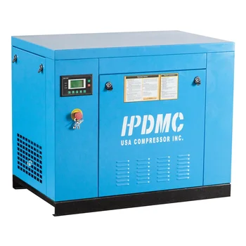 DMC 10HP 7.5kw Air Cooled Combined Direct-Driven Screw Air Compressor for Painting