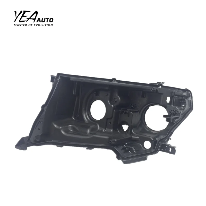 YEA AUTO Car headlight housing black back base for toyota land cruiser lc200 lc 200 head light housing headlamp 2012-2015