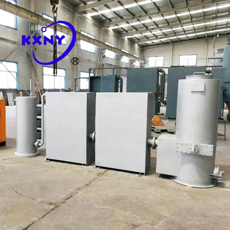 wood chips power plant biomass gasifier generator set Peanut shell gasifier uses agricultural production Chinese factory