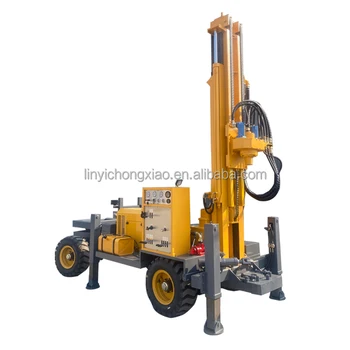 100m 200m 300m 400m 500m water well drill rig for rocky areas