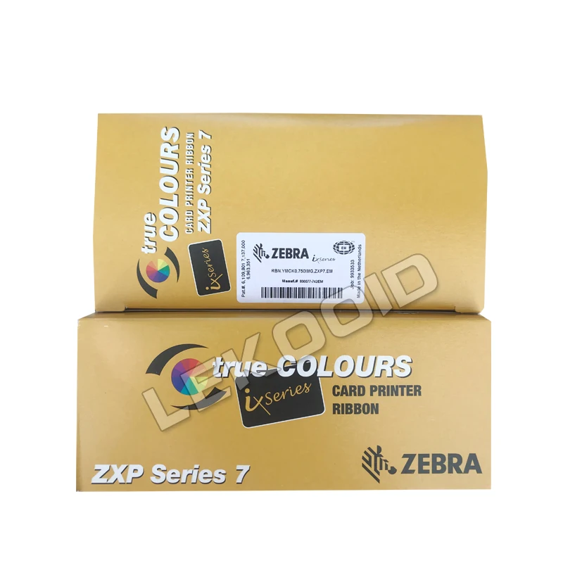 Zebra ZXP7 Color Ribbon - YMCKO - 750 Prints per Roll
