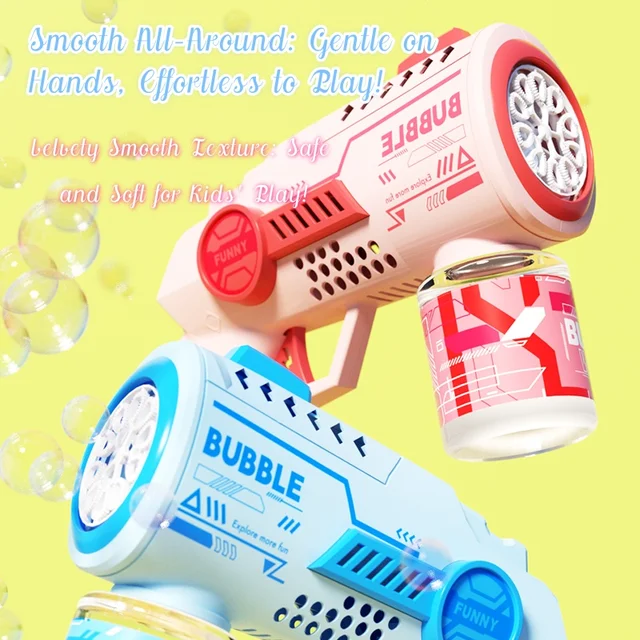 Ten Holes Bubble Gun Machine, Popular Kids Bubble Gun Machine for Night Market and Park Booths 889-28