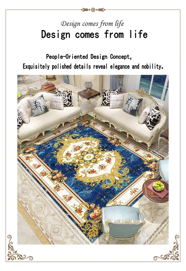 Pattern Print Egyptian Floor Mat