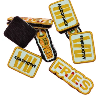 Etiquetas Para Ropa Personalizadas Embroidered Badges Custom Clothing Woven Pvc Custom Labels Garment Labels Tags For Clothes