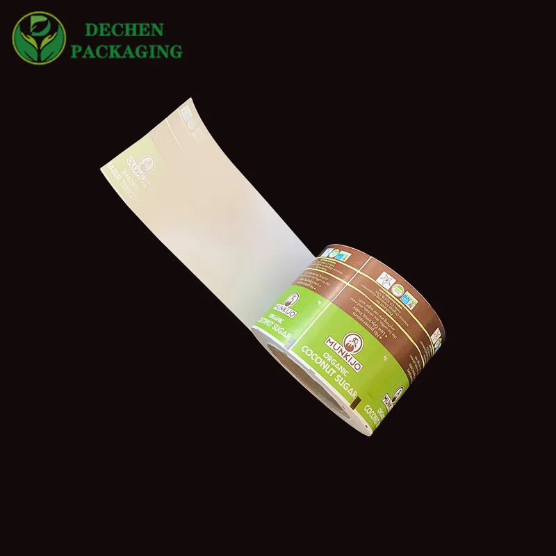 Lwc Price Manufacturer Packing Sachet Printed Sugar Wrapping Jumbo Single Side Coat White Kraft Paper Rolls