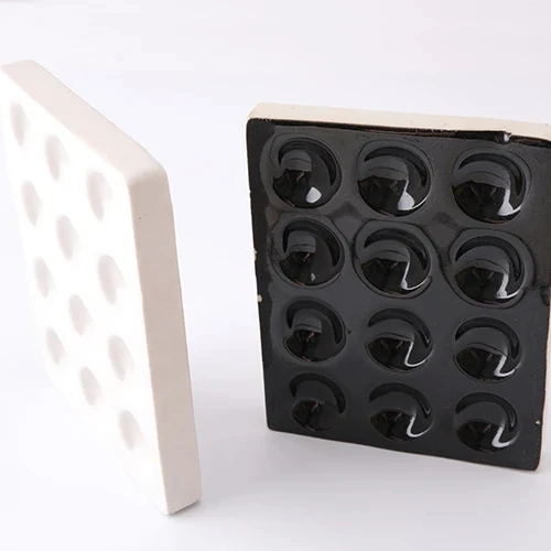 Laboratory ceramic multi-lattice ware Ceramic spot plate