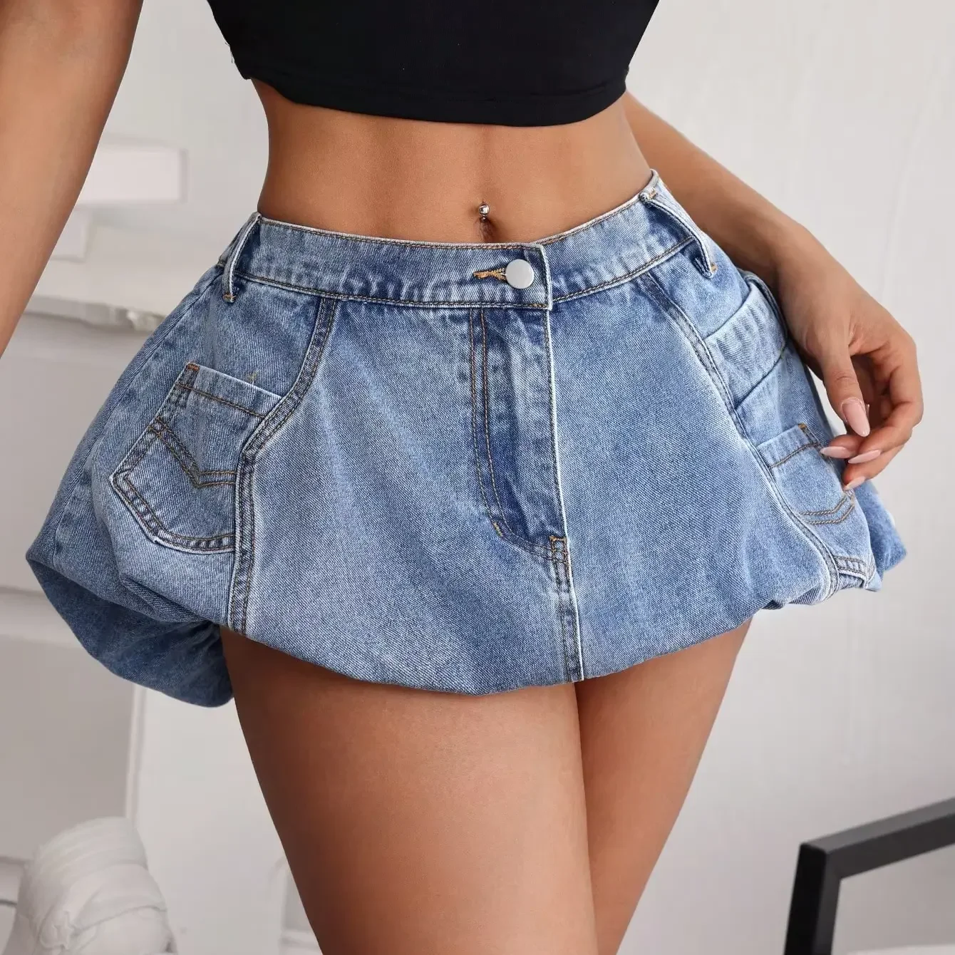 Shop Our 2025 Custom Summer Denim Skirts Cute Comfortable