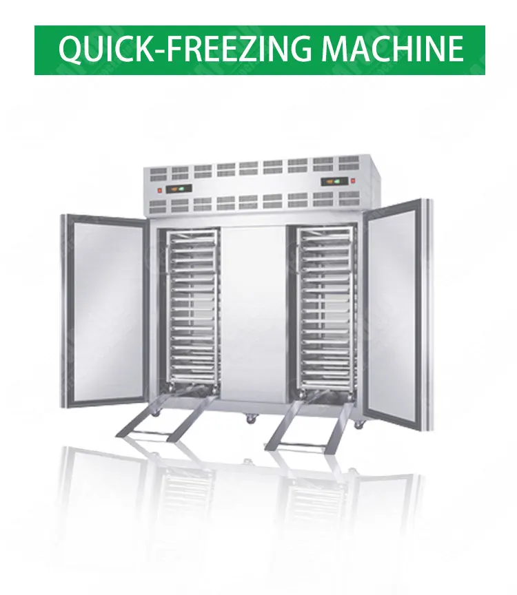 10 Tray Small Air Cooling Blast Freezer For Quick Freezing Fast ...