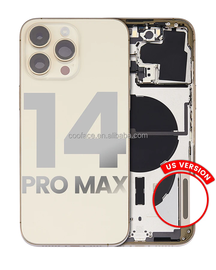 Разборная Задняя стеклянная крышка для телефона задняя крышка для iPhone 14 Pro Max задняя крышка