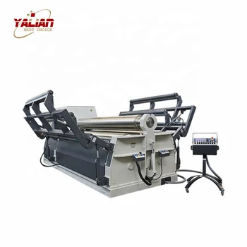 YALIAN 6mm thickness 2000mm length used 4 roll Plate Bending Machine Edge rolling machine of rolls W12-6X2000