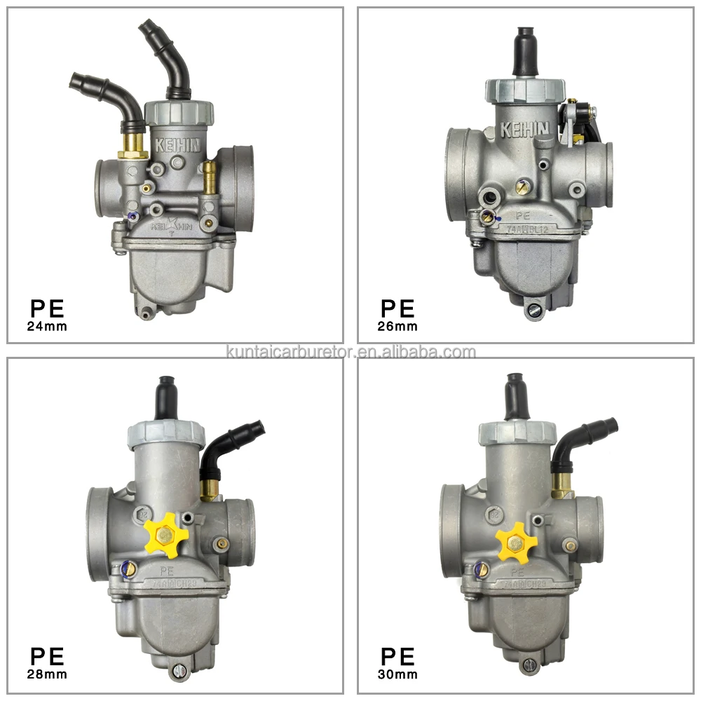 Carburador, 26mm carburador de motocicleta profissional pe26