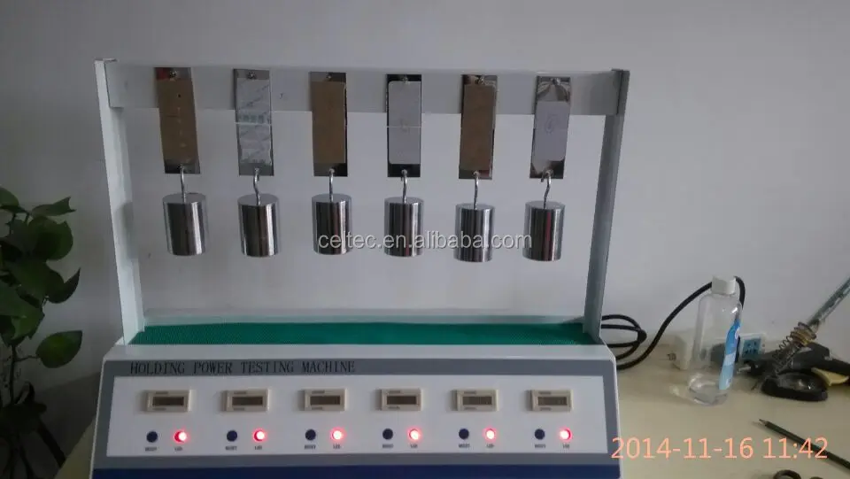 Kapton Tape Shear Adhesion Strength Testing Equipment Pctc107 Holding