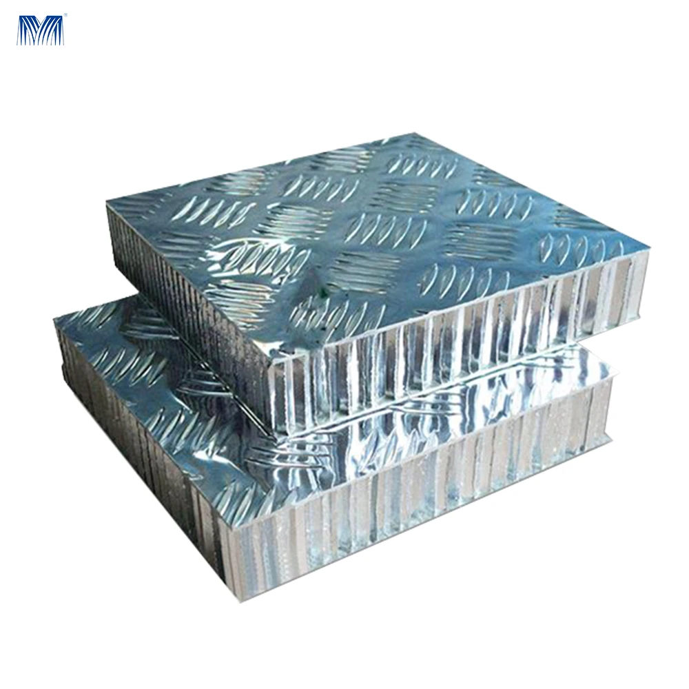 Building Material for Sale Board Alucore Aircraft 4x8 Composite 20mm Aluminum Polypropylene Panel Plastic Honeycomb Core