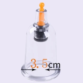 BY B05 -3.4cm  thick hijama cups Wholesale plastic cupping High Quality vaccum cupping suction cup cupping