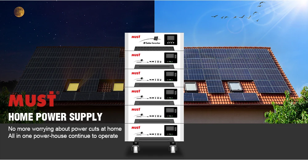 MUST off Grid All in One Energy Storage System - 10kwh