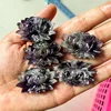 Dream Amethyst  carving Lotus