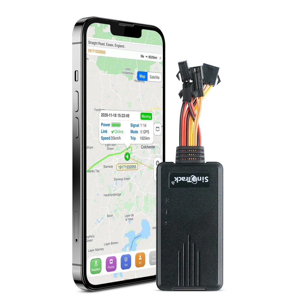Engine Powered Car Motorcycle GPS Smart Tracker ST906 Car Tracking Device SinoTrack