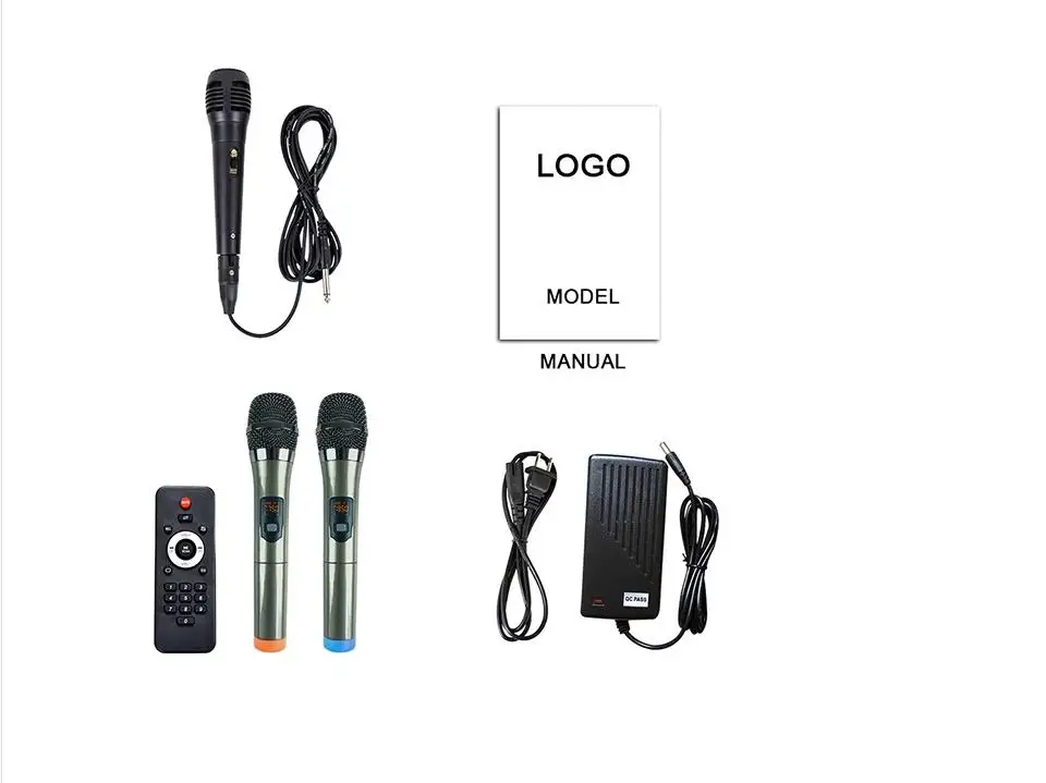 SONICNY Private Model Subwoofer Soundbox Player Mini All Plastic Box Wireless Trolley Speaker Mobile Phone Black Waterproof - ANKUX.COM