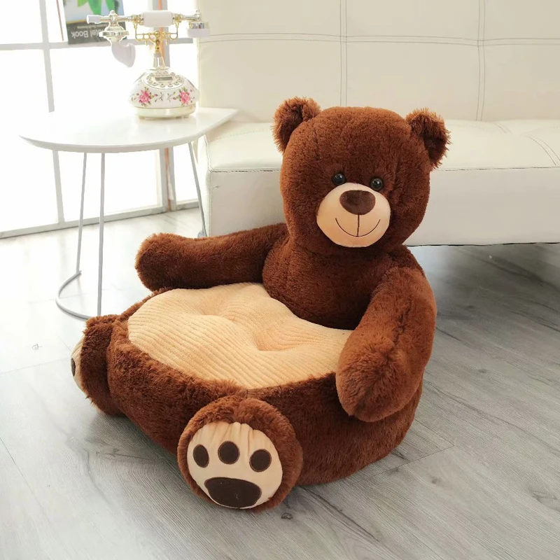 
Home furniture kids sofa bed seat teddy bear panda duck plush sofa for children 