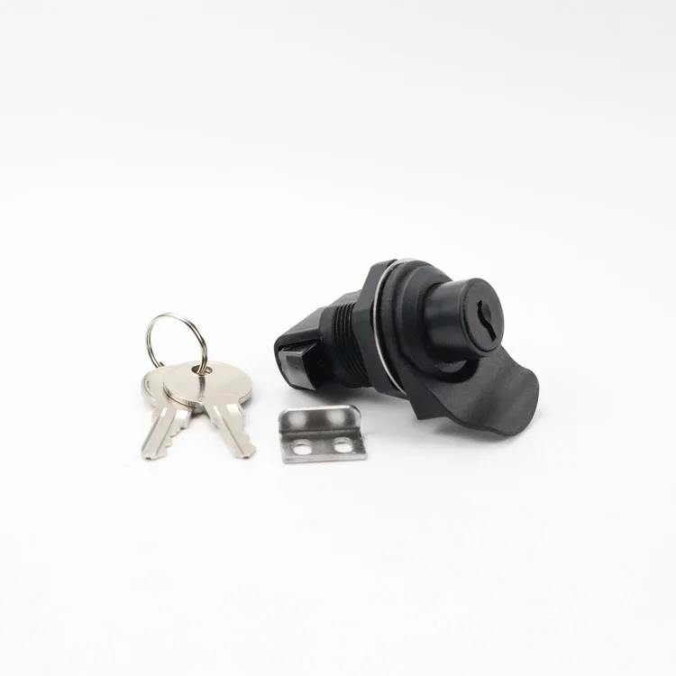 Push-to-Close Panel Lock for Golf Cart Dash Latch Marine Boat Tool Radio Glove Box Durable Push Button Cam Lock