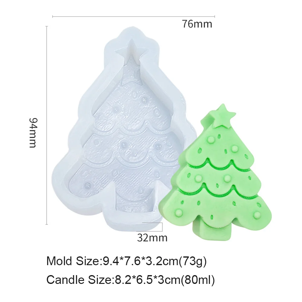  Great Mold Christmas Snowflake Silicone Mold for Chocolate  Candy Wax Melts Soap Oreo Candle Resin Art Crafts Fondant Cake Decorating  Tools