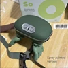 Spray painted green brushless motor