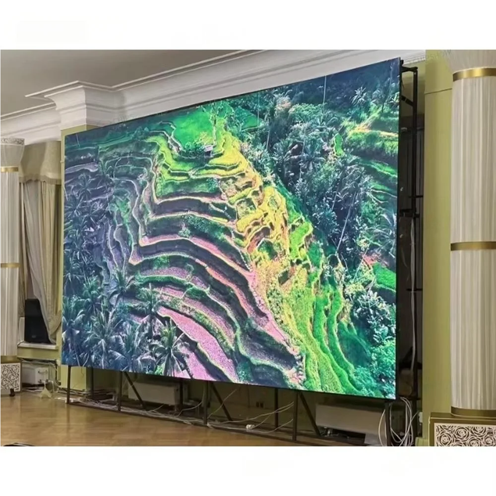 P2.5 2.5mm Ultra Thin LED Indoor Screen 640x480mm 4K LED Display Video Wall Panel