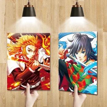 Wholesale 3d Flip Lenticular Anime Poster printing anime poster with 3d flip effect Home decor poster picture 3d Printing