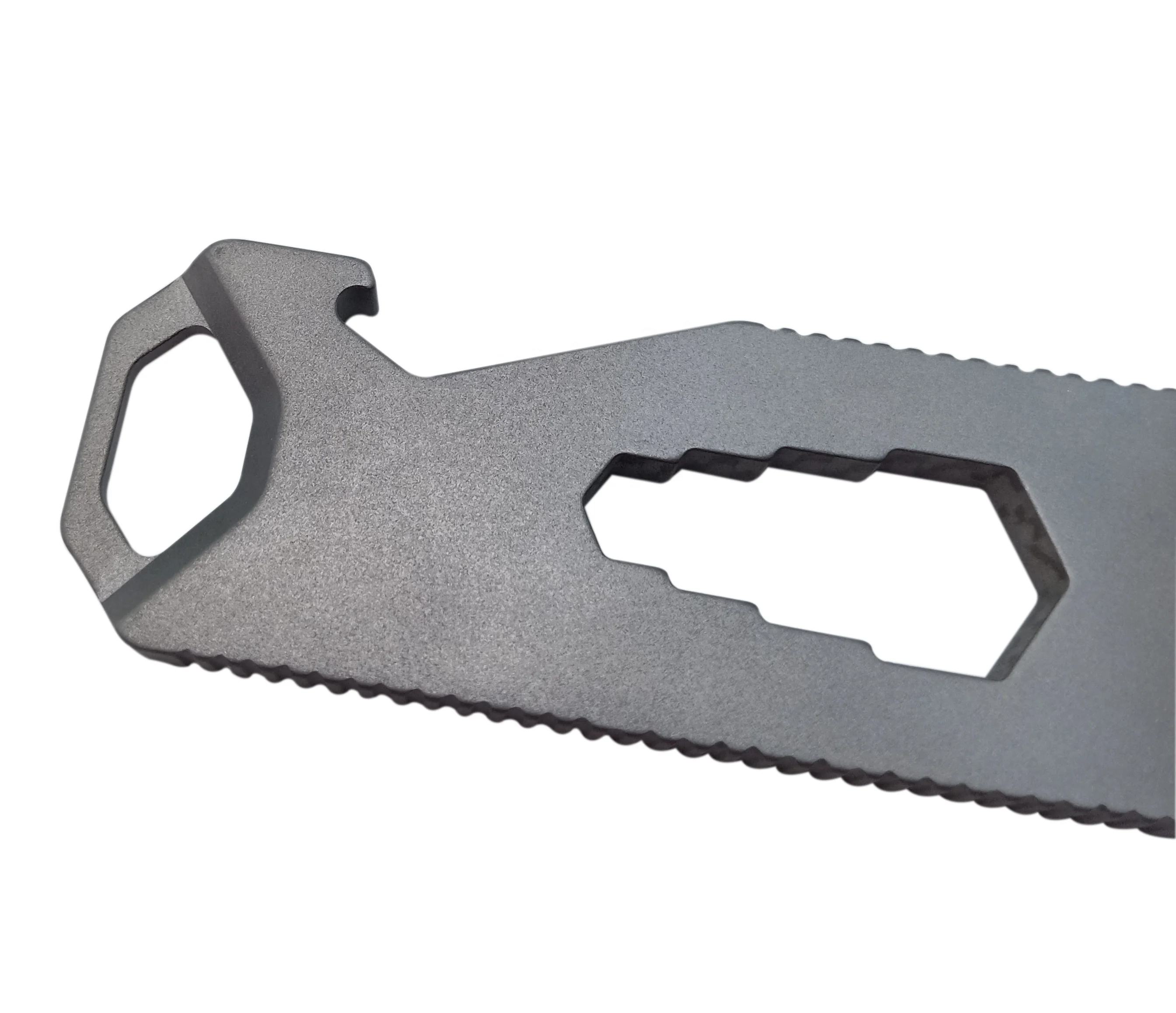 Multi-outils EDC Titane – Pied-de-biche, Tournevis, Ouvre-bouteille (Neuf)