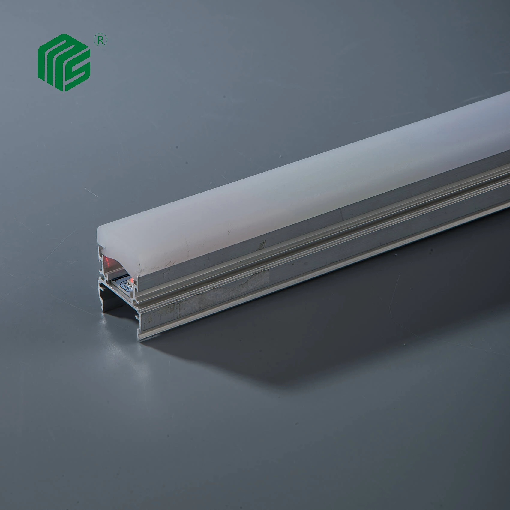 Extruded Frosted Opal clear Acrylic Profiles for Led Lighting