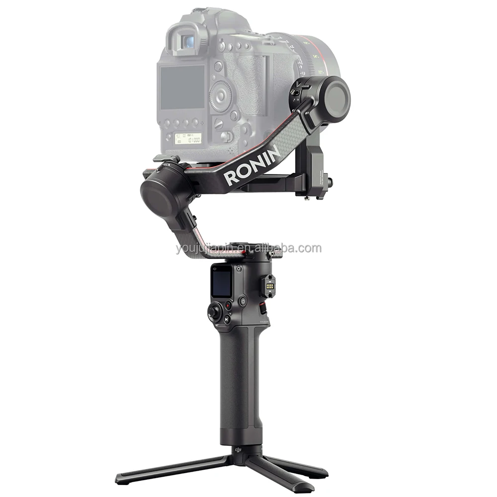 DJI RS 2 profesyonel üç eksenli jiroskop mikro tek SLR kamera
